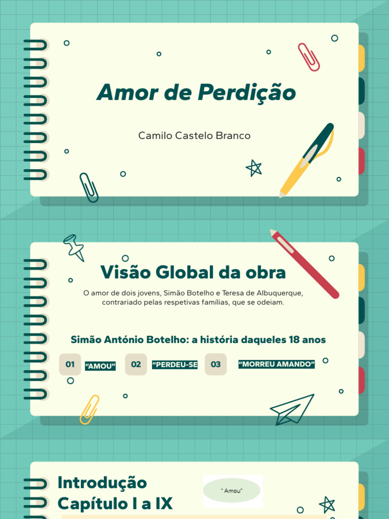 Amor Proibido em "Amor de Perdição" | PDF | História