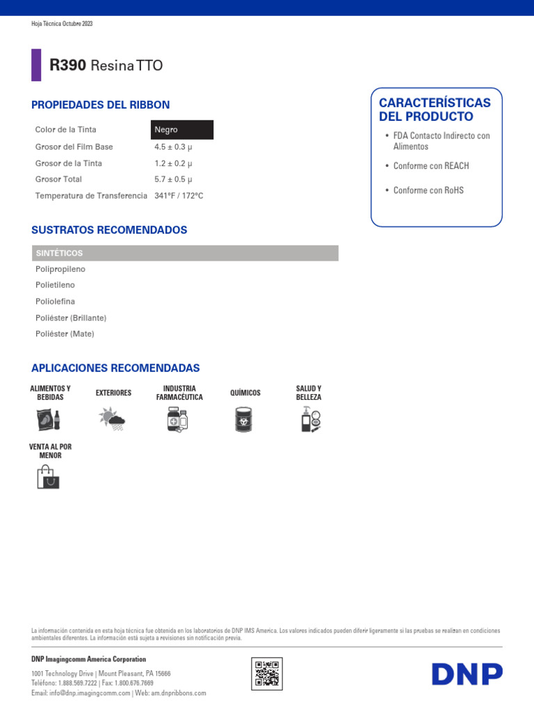 R390 ES Datasheet | PDF