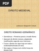 Historia Do Direito Dir Medieval Slides