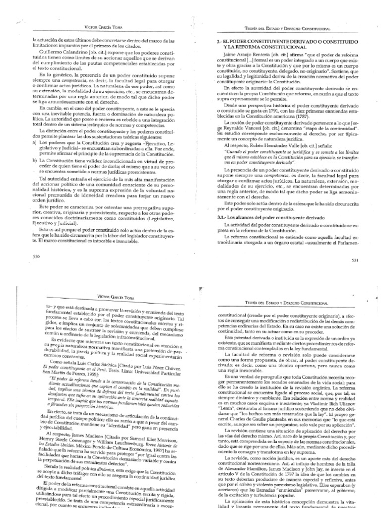 Teoria Del Estado y Derecho Constitucional - 2 | PDF