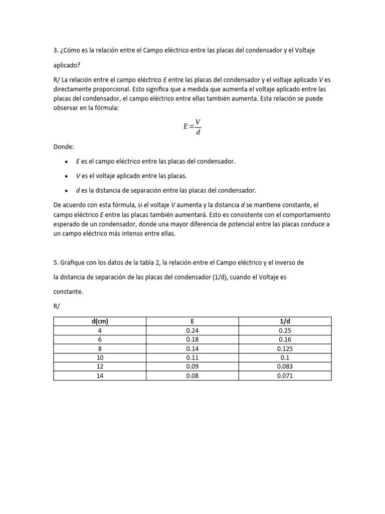 Condensador Fisica Pdf Condensador Voltaje