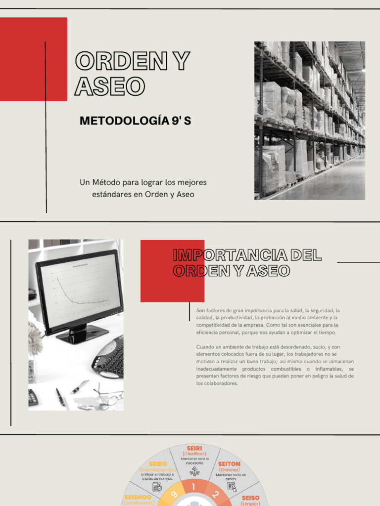 Capacitación metodología 9s | PDF