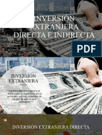 INVERSION EXTRANJERA DIRECTA E INDIRECTA - PPTM