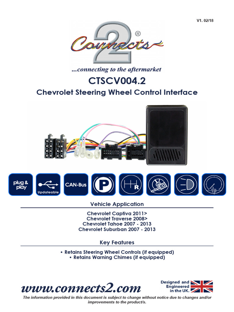 CTSCV004 2 | PDF | Chevrolet | Industries