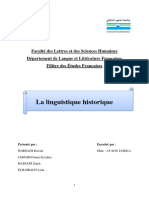 La Linguistique historique- version finale(1)