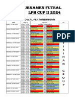 Jadwal LPH Cup Ii