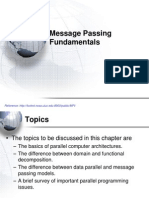 Message Passing Fundamentals: Reference: Http://foxtrot - Ncsa.uiuc - edu:8900/public/MPI
