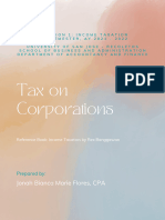 Tax 1 Tax on Corporations - Part 1