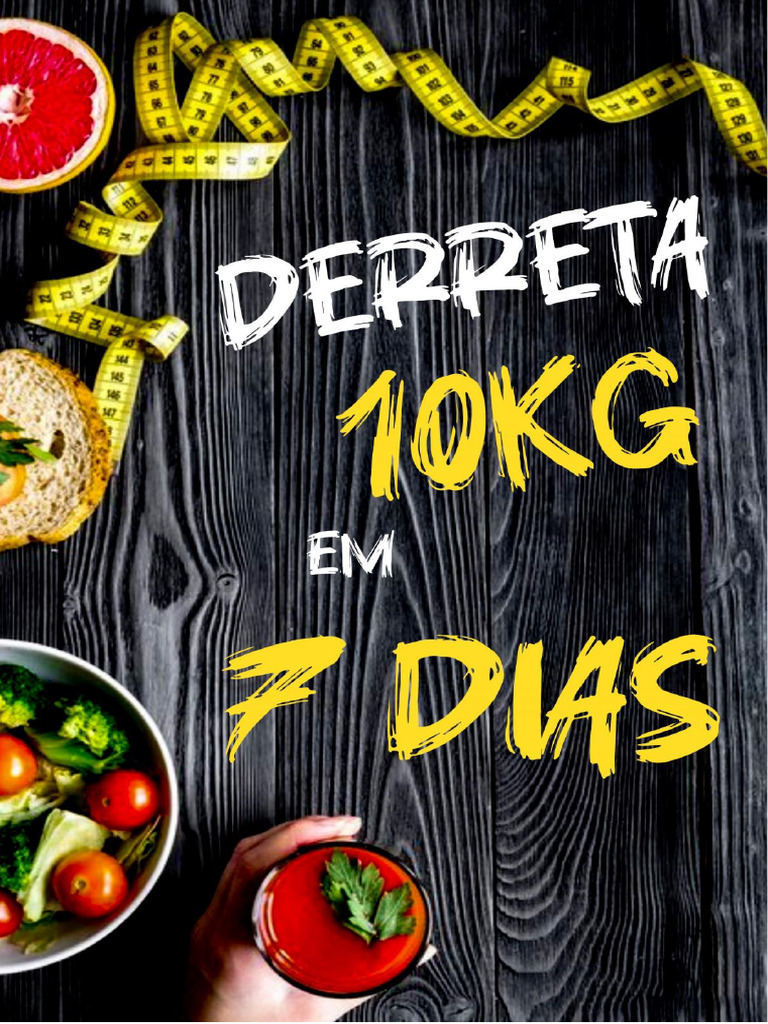 Emagrecer 10kg em 7 Dias com Dieta Líquida | PDF | Caldo | Chá