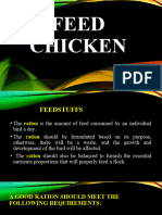 FEED CHICKEN