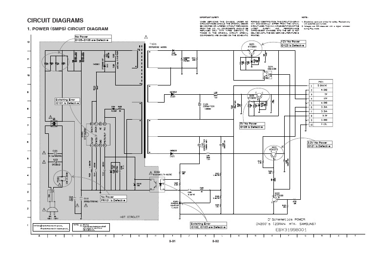 SMPS Circuit Diagram and Troubleshooting | PDF | Electric Power ...