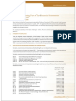 Notes To and Forming Part of The Financial Statements: For The Year Ended June 30, 2009
