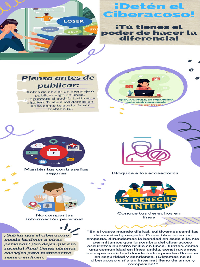 Consejos para Prevenir el Ciberacoso | PDF