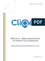 PRESENTATION COMMERCIALE - CLIQEO