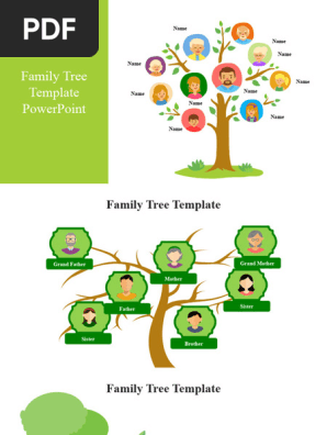 Family Tree Template PowerPoint