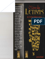 O Livro Das Letras