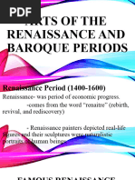 ARTS of The Renaissance and Baroque Period - Ppt.khem