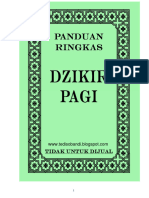 Panduan DZIKIR PAGI