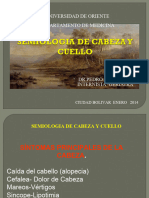 Semiologia de Cabeza y Cuello 2014