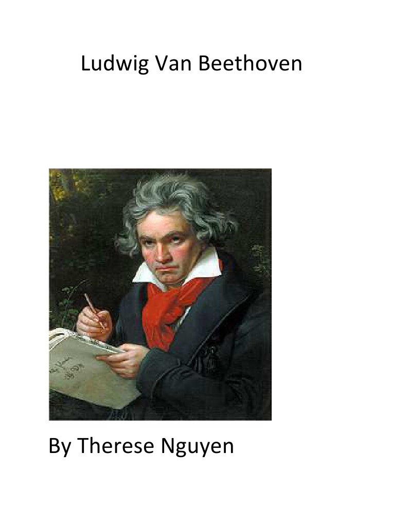 Ludwig Van Beethoven | PDF | Hearing Loss | Hearing