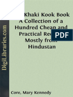 The Khaki Kook Book A Collection of A Hundred Cheap