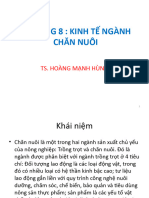 KTNN II Chuong 8 Kinh Te Nganh Chan Nuôi