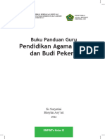 Buku PAI Kelas 9 SMP Kurikulum Merdeka Untuk Guru