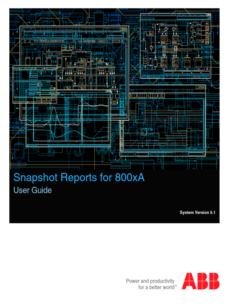 3BSE060242-510 A en System 800xa 5.1 Snapshot Reports Users Guide | PDF ...