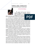 La Poetica Del Conflicto Unas Notas Acerca de Cancion Primera y Cancion Ultima 1134512