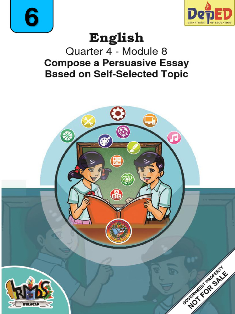 English-6-Q4-Module-8 | PDF | Essays | Reason