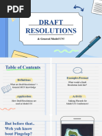 MUN Preparation and Resolution Guide | PDF | United Nations ...