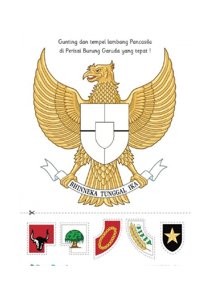 mewarnai burung garuda | PDF