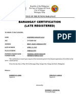 LCR Certification