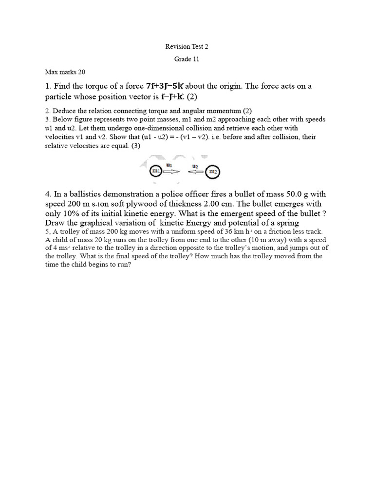 Test 3 Pdf Science Mathematics