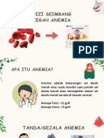 Anemia Adalah Kekurangan Sel Darah Merah Atau Suatu Kondisi Saat Jumlah Sel Darah Merah Atau Hemoglobin Dalam Sel Darah Merah Berada Di Bawah Normal. Remaja Putri 12 Gdl Remaja Putra 11 Gdl