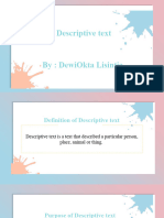 Descriptive Text