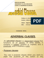 Adverbial Clauses Purpose