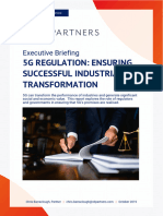 5G Regulation Ensuring Successful Industrial Transformation