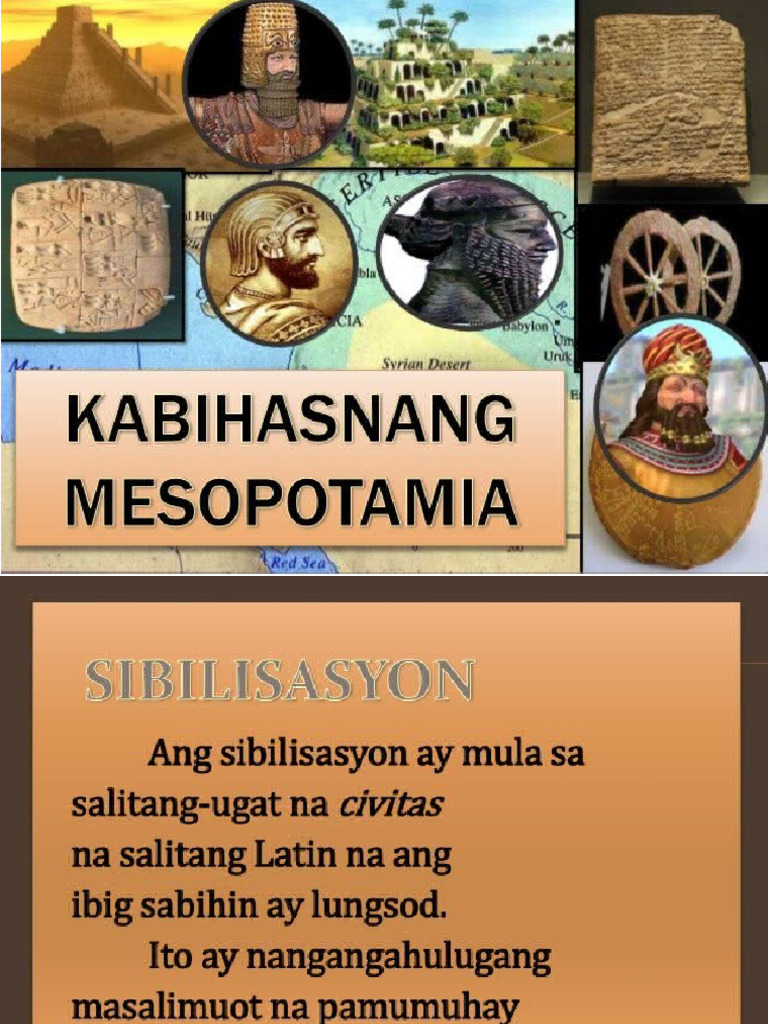 Kabihasnang Mesopotamia Pdf 