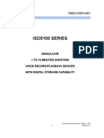Isd5100 Series: Preliminary