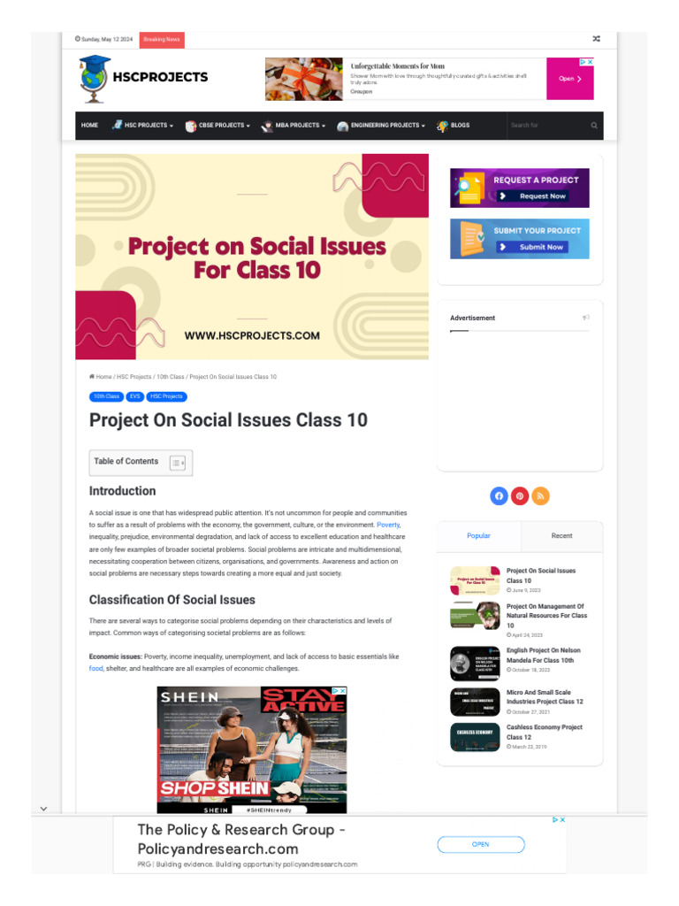 hscprojects-com-project-on-social-issues-class-10-download-project-on