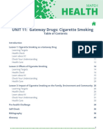 Final - Health 8.11 - Gateway Drugs - Cigarette Smoking, 3 Lessons