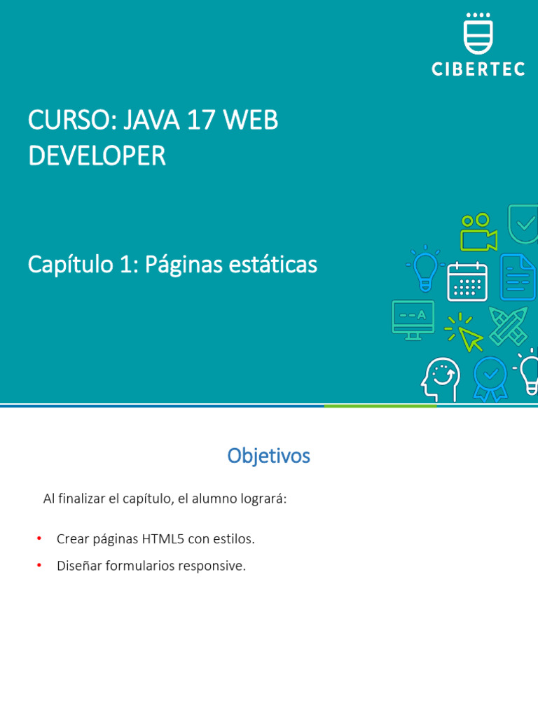 Curso Java 17: Páginas Web con HTML5 | PDF | HTML | Bootstrap (marco ...
