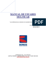 Manual de Uso Multicab Ed.1.1