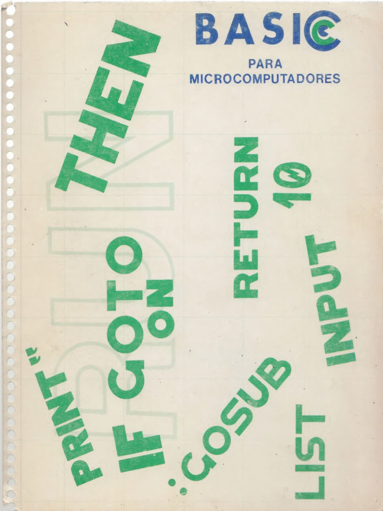 Manual de BASIC para Computadores (2a Ed., Sept. 1984) - Text | PDF ...