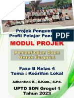 Projek - 1-P5 - Kearifan Lokal - Ecoprint