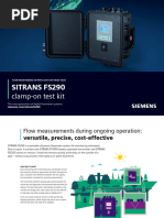 SITRANS FMS500 Flow Meter Overview | PDF | Flow Measurement