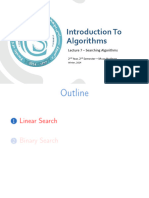 07-Linear and Binary Search