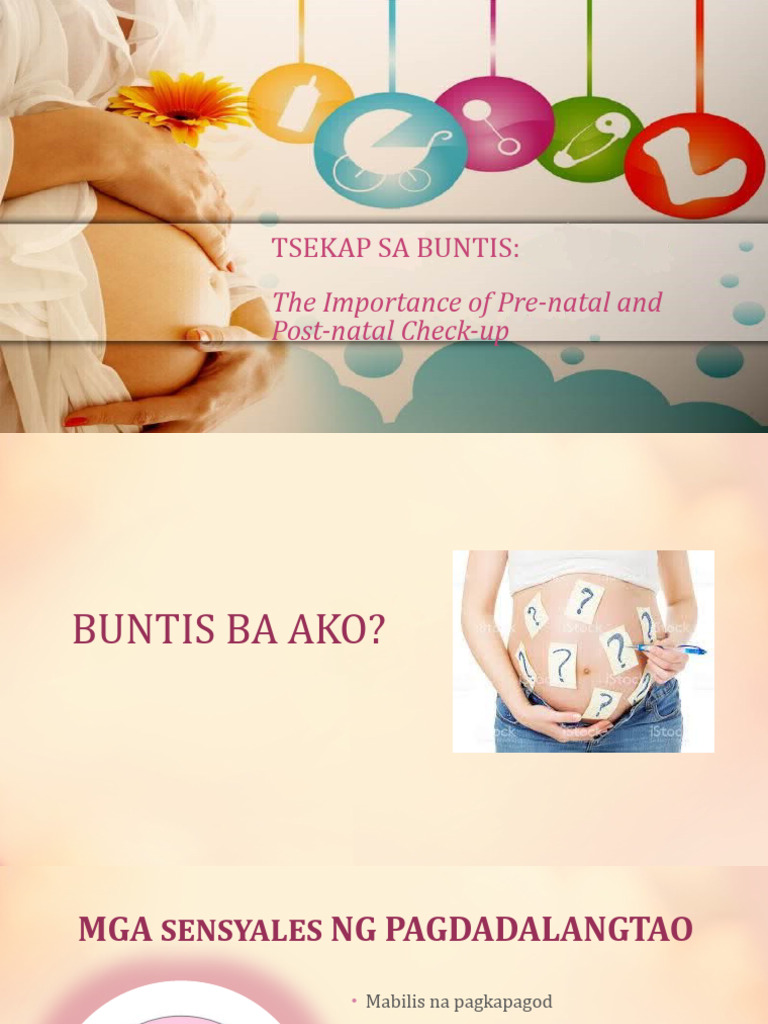 Prenatal and Postnatal Check-Up | PDF