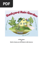 North Carolina Backyard Rain Garden